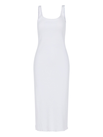 Chloé Tank Midi Dress In White