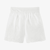 Chloé Teen Girls White Embroidered Cotton Shorts In White