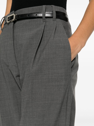 Brunello Cucinelli Pantaloni Sartoriali Con Pieghe In Gray