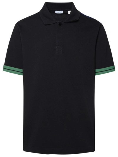 Burberry Black Polo Shirt