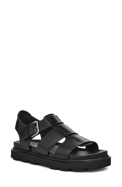 Ugg Capitelle Strap Sandal In Black