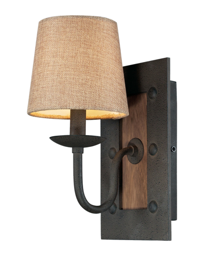 Artistic Home & Lighting 1-light Early American Sconce In Black