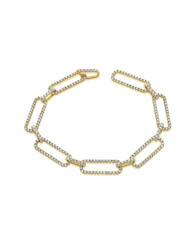 Sabrina Designs 14k Diamond Link Bracelet In Gold