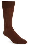 PANTHERELLA MERINO WOOL BLEND DRESS SOCKS