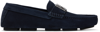 DOLCE & GABBANA NAVY CLASSIC DRIVER LOAFERS