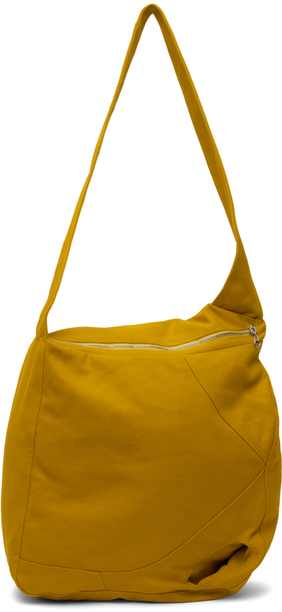 Kiko Kostadinov Yellow Deultum Bag In Mustard Yellow