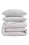 DKNY PURE RIB DUVET COVER & SHAM SET