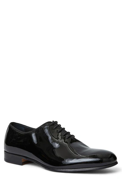 Bruno Magli Naso Oxford In Black Pate