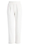 Varley The Slim Cuff Pant 25 In Ivory Marl