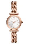 FOSSIL CARLIE BRACELET WATCH, 28MM