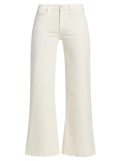 Mother Women's Twister Boot-cut Jeans In Cream Puffs