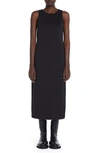 Max Mara Leisure Baccano Stretch-ponte Midi Dress In Black
