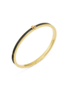 Tory Burch Women's 18k Gold-plated & Enamel Thin Kira Bracelet