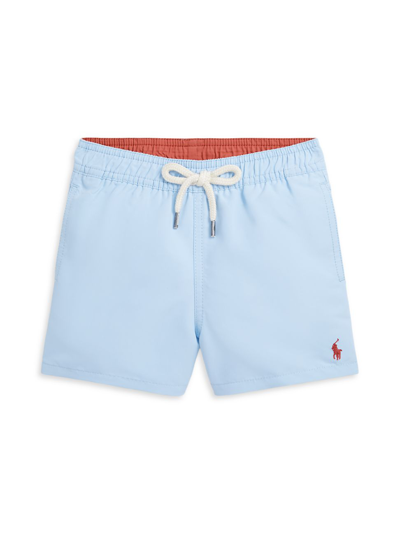 POLO RALPH LAUREN BABY BOY'S MESH-LINED SWIM TRUNKS