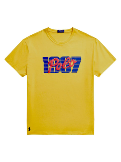 Polo Ralph Lauren Men's Retro 1967 Polo T-shirt In Canary Yellow
