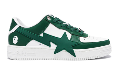 Pre-owned Bape A Bathing Ape  Sta Os Green In Green/white
