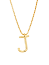 Roxanne Assoulin Women's Initial Reaction Goldtone & Enamel Pendant Necklace In J