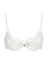 Kiki De Montparnasse Women's Demi Lace Bra In Ivory