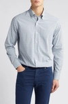 PETER MILLAR CROWN CRAFTED COLE CHECK PERFORMANCE BUTTON-DOWN SHIRT