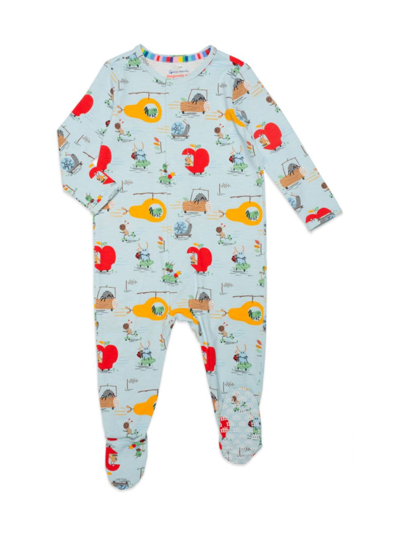 Magnetic Me Unisex Fruity Rightfit Footie - Baby In Neutral