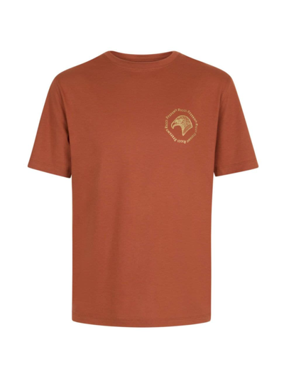 Stefano Ricci Men's Crewneck T-shirt In Orange