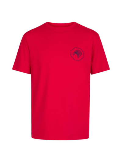 Stefano Ricci Men's Crewneck T-shirt In Red
