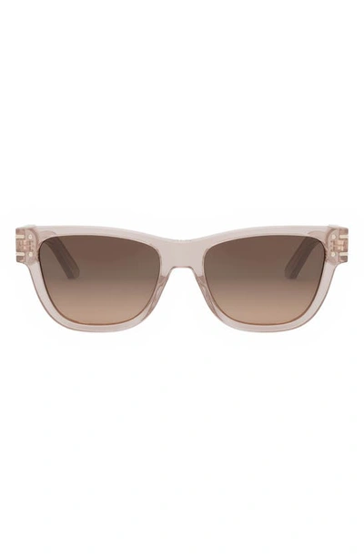Dior Signature S6u Sunglasses In Pink/brown Gradient