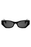 DIOR LADY 95.22 B1I 53MM BUTTERFLY SUNGLASSES