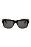 DIOR 'DIORBLACKSUIT S11I 53MM GEOMETRIC SUNGLASSES