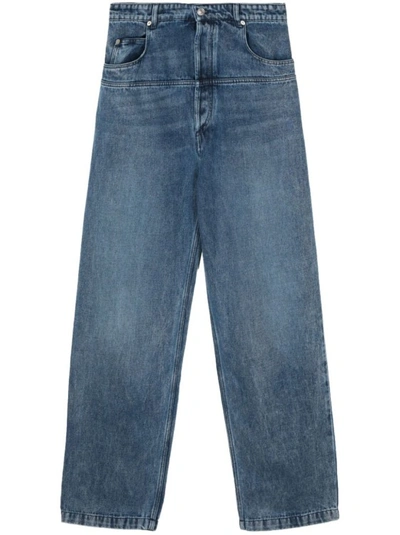 Isabel Marant Keren Wide-leg Jeans In Blue