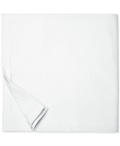 Sferra Allegra Classic Twill Cotton Blanket, King In White