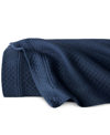 Sferra Rombo Cotton Coverlet, Full/queen In Navy