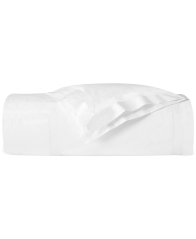 Sferra Estate Woven Cotton Duvet Cover, Full/queen In White,white