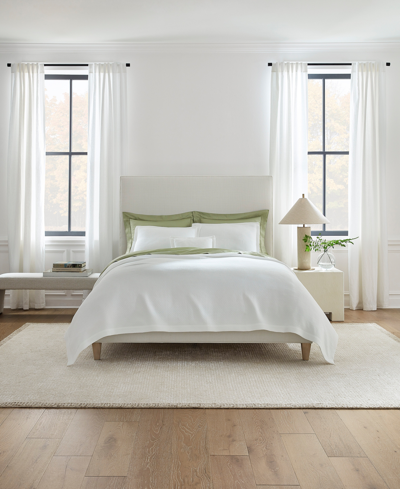 Sferra Rombo Cotton Coverlet, Full/queen In Willow