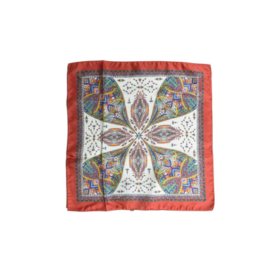 Etro Pattern Silk Scarf In Multi