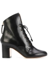 FRANCESCO RUSSO lace-up heeled boots,R1B33312259222