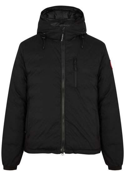 Canada Goose Lodge Quilted Shell Jacket In Black