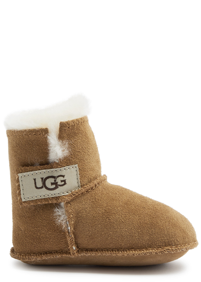 Ugg Kids Erin Suede Boots (it16-it22) In Brown