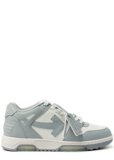 OFF-WHITE OUT OF OFFICE LEATHER SNEAKERS