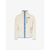 Patagonia Mens Dark N Utility Blue Retro Pile High-neck Recycled-polyester Jacket In Dark N Utility Blue