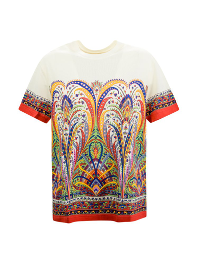 ETRO ETRO BANDANA PRINT CREWNECK T