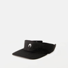 Marine Serre Regenerated Moire Visor In Black