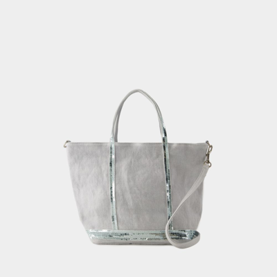 Vanessa Bruno Cabas S Shopper Bag -  - Linen - Blue Aqua