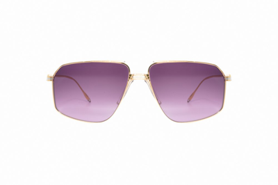 Jacques Marie Mage Jagger Aviator Frame Sunglasses In Multi