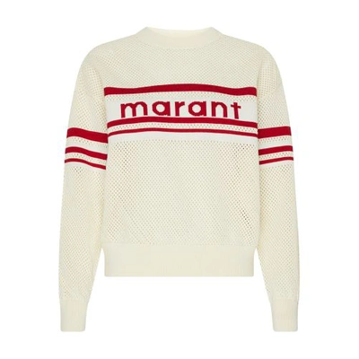 Marant Etoile Arwen Sweater In Ecru
