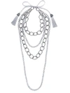 NIGHT MARKET FAUX PEARL AND BEAD LAYERED NECKLACE,NL37NM12254508