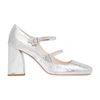 Roger Vivier Babies Tres Vivier Strass 85 In Argento