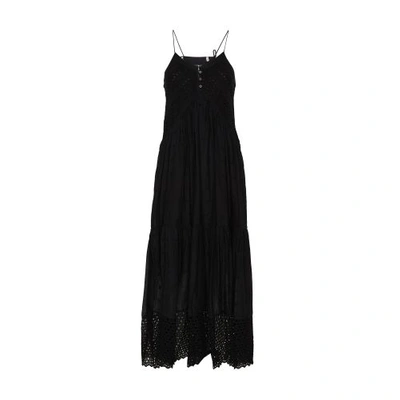 Marant Etoile Sabba Maxi Dress In Black