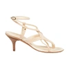 VANESSA BRUNO SANDALS IN VEGETABLE TANNED LEATHER