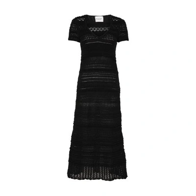 Marant Etoile Jinny Maxi Dress In Black